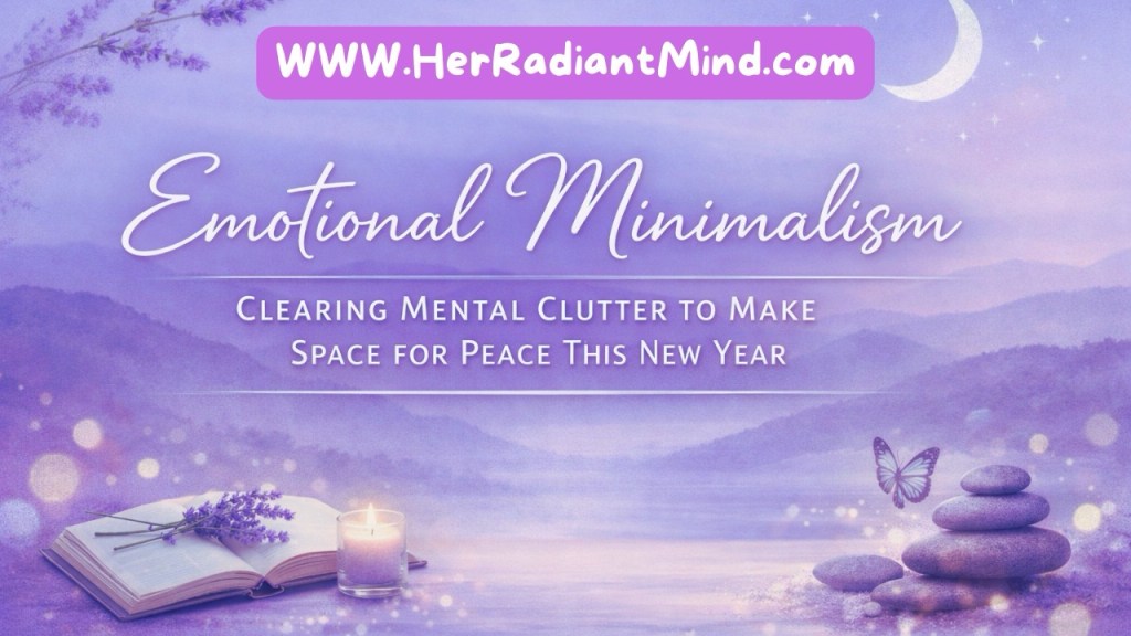 Emotional Minimalism: Clearing Mental Clutter to Make Space for Peace This New&nbsp;Year