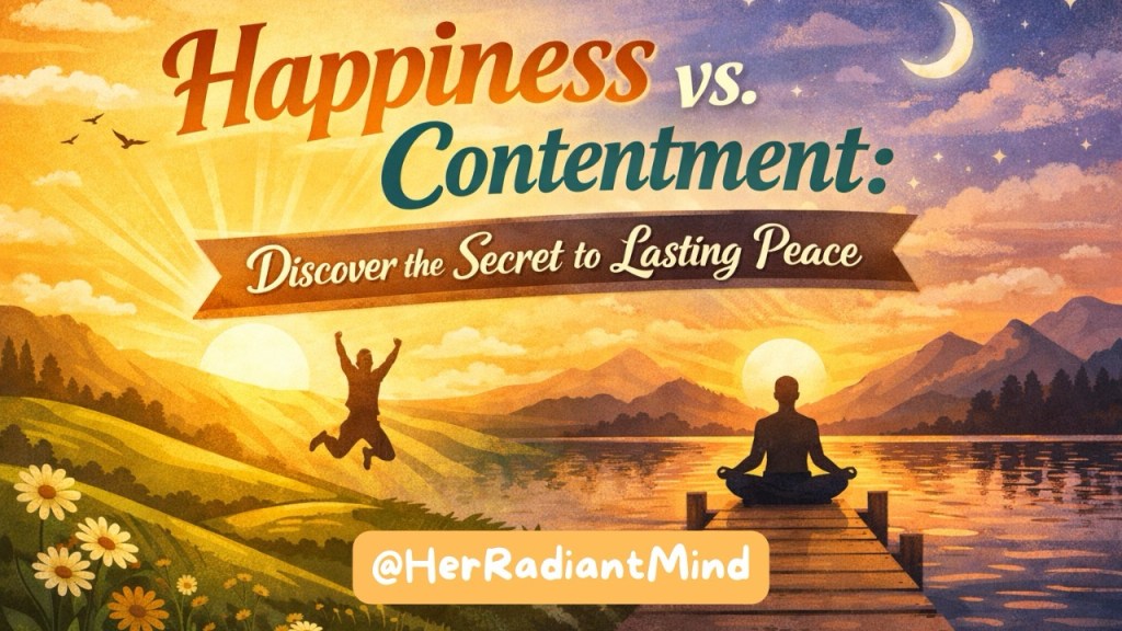 Happiness vs. Contentment: Discover the Secret to Lasting&nbsp;Peace